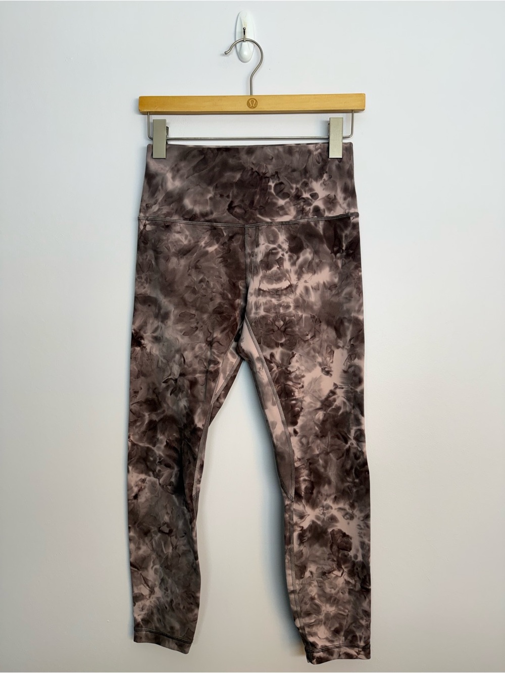 108: Lululemon Align HR Pant 25" Diamond Dye Mink Bery Lunar Rock Shadow Size 8